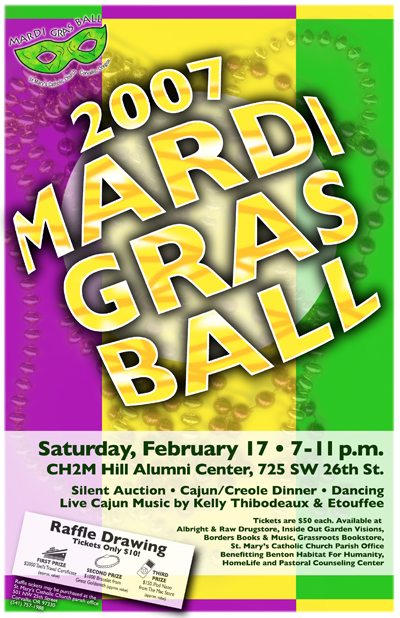 mardi gras poster 